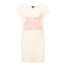 Juicy Couture 米白色字母LOGO印花圆领短袖女士T恤图片