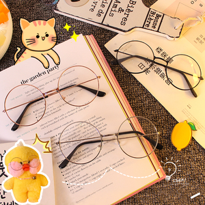 圆形眼镜框架平光镜