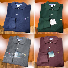 男士 布克兄弟 纯色长袖 @纽约跑跑 Polo衫 Brothers 经典 Brooks