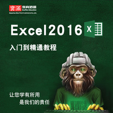 excel2016视频教程 工作表技巧 透视表公式函数图表vba宏实战教学