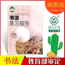 3年级下册 小学生教辅书练习册 新华正版 规范书写书法练习字帖 书法练习指导 义务教育三至六年级 实验 三年级下册