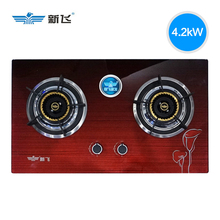 7029燃气灶双灶 铜盖猛火灶具 天然气液化气燃气灶 新飞 FRESTECH