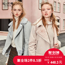 拉贝缇外套女装短款秋季韩版宽松2018新款冬季学生上衣原宿小香风图片
