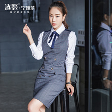 涟影职业套装女装新款连衣裙女正装商务面试修身包臀连衣裙工作服图片