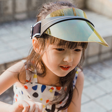 2019春夏季新款 儿童遮阳帽男女童visor空顶鸭舌帽子N689 玲珑童装