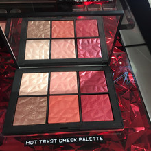 NARS sheena口红mona 2018圣诞6色腮红盘orgasm套装 3支唇釉