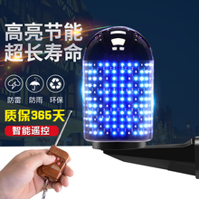 包邮发廊转灯LED理发店转灯美发店转灯发廊灯箱户外半圆挂墙防水