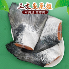 怡鲜来 新鲜冷冻三文鱼尾3只 炖汤烧烤食材