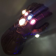 复仇者联盟3漫威灭霸无限手套可穿戴发光thanos宝石无线手套1