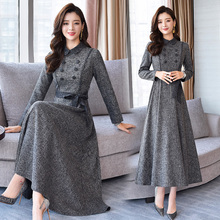 高端森了系厌世女装 纳纹品牌店2019奢华国际品牌女装 连衣裙春