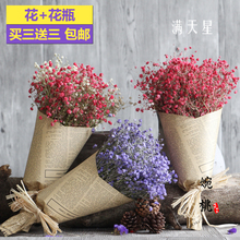 满天星干花 干花花束批发家居摆设客厅勿忘我永生花小清新装
