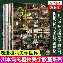 美感 起点跟随植物艺术家川本谕布置空间 小家越住越大 川本谕 与植物一起生活 日日是好日 手记 美式风格 植物美学教室系列4册套
