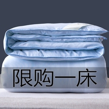 蚕丝被100%桑蚕丝冬季单人双人子母被春秋被加厚保暖冬被被子被芯