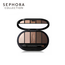 Sephora/丝芙兰轮廓晕染眼影女五色眼影盘大地色哑光细腻便携眼妆