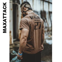 速干健身衣 半袖 透气大码 MAXATTACK宽松运动T恤男肌肉撸铁训练短袖