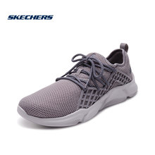 软底运动鞋 男52943 休闲鞋 简约网布一脚套 skechers斯凯奇男鞋