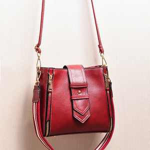 时尚复古宽肩带单肩包