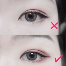 2支装 眼线液笔女持久防水防汗不晕染不脱色初学者懒人铅笔胶笔膏