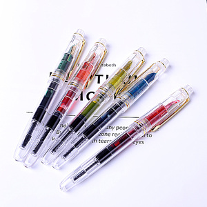 英雄透明示范彩墨钢笔