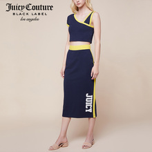 Juicy Couture2018新款时尚个性袖子设计短款露脐上衣图片