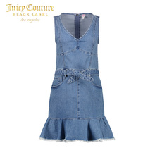Juicy Couture时尚气质背心牛仔连衣裙短裙图片