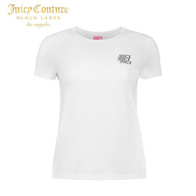 Juicy Couture字母LOGO装饰简约圆领短袖T恤图片