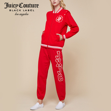 Juicy Couture2018新款女时尚个性袖子设计字母图案夹克卫衣外套图片