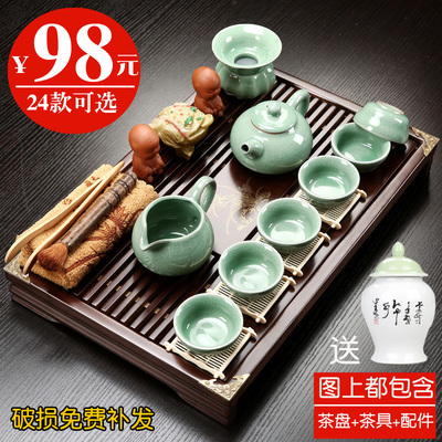 实木功夫茶具台最新报价