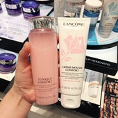 美国专柜 清滢柔肤 粉水200ml 清滢柔肤洁面125ml Lancome兰蔻