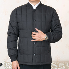 外套加肥加大棉袄爷爷装 中老年人棉衣男内胆冬装 70岁父亲棉服