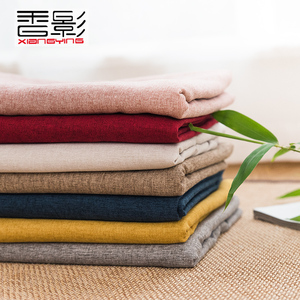 日式素色餐桌布艺