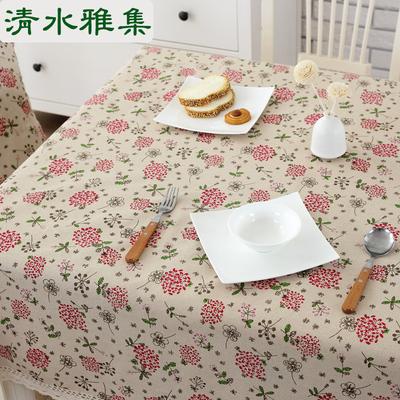 日式田园风餐桌布哪里购买