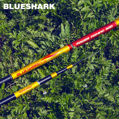 山东 威海蓝鲨鱼杆石墨烯鱼竿28调鱼竿碳素超