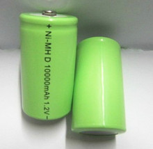 1号电池 1号充电电池一号充电电池10000毫安 热水器煤气灶用1.2v