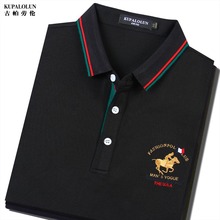 短袖 运动休闲比赛球衣夏季POLO衫 翻领T恤男士 大牌高尔夫球服男士