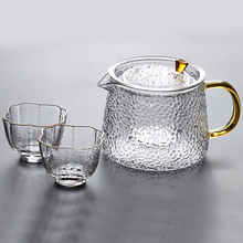 耐热玻璃水波纹煮茶壶 朴原良品 千波壶 玻璃煮茶器家用茶具