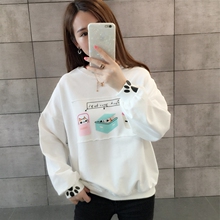 pphome卫衣2018新款秋冬季女装长袖韩版宽松百搭学生早秋上衣服潮图片
