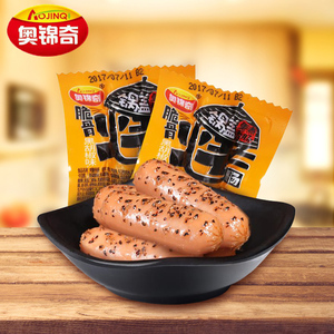 奥锦奇脆骨肠零食肉枣子弹肠10gx80包