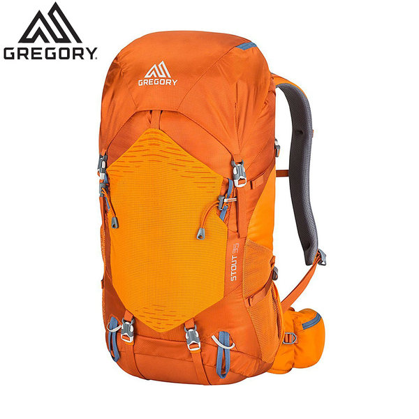 Gregory格里高利 STOUT登山包 轻量男款户外徒步旅行双肩背包