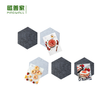 磁性彩色毛毡贴 创意照片墙留言板 自由组合 墙贴装 饰板 磁善家