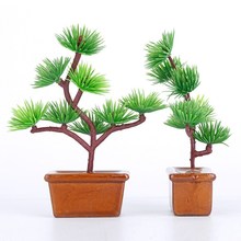 千古松树盆景随葬品 墓地安葬下葬殡葬松树一对 陪葬丧葬殡葬用品