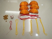 绣球纯手工半成品体验制作绣球材料包广西靖西旧州绣球儿童作业