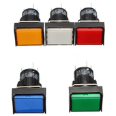 12V DIY Angel Eye Car New Aluminum Truck 16mm Boat Arrvial
