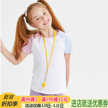 巴拉巴拉儿童短袖t恤女童中大童2019新款夏装童装纯棉半袖洋气潮
