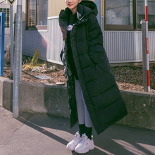 羽绒服女韩版长过膝到脚踝2018冬季女装外套新款白鸭绒加厚羽绒服图片