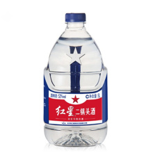 北京红星二锅头52度桶装高度白酒(5000ml)5L*1桶泡药用酒包邮