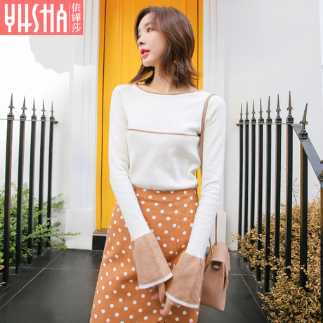 依嬅莎2018秋季女装毛衣商品大图