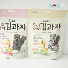 SOSO全球 韩国ILDONG日东福德食海苔脆片婴幼儿宝宝天然零食1岁