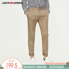 棉弹百搭休闲修身 子E 长裤 JackJones杰克琼斯春季男款 218314562