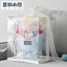 3个月春夏季初生刚出生满月礼 猪年纯棉婴儿衣服新生儿礼盒套装